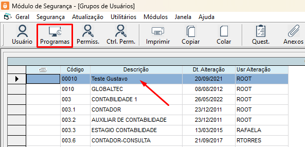 Globaltec UAU – Permissão de Usuário – Como liberar um usuário