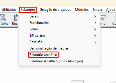 Artigo - Como emitir um relatório que me mostre os adiantamentos