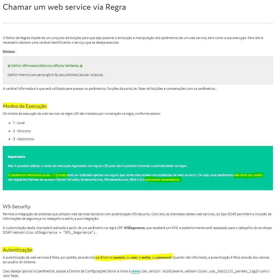 ERP – Gerador de Relatório – Existe algum relatório padrão com as  informações de Perfil de um usuário do sistema – Senior